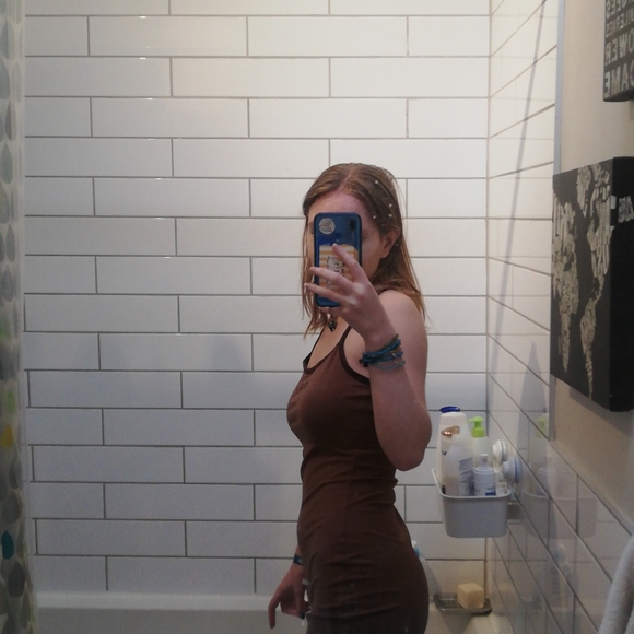 H&M brown dress - Picture 2 of 4